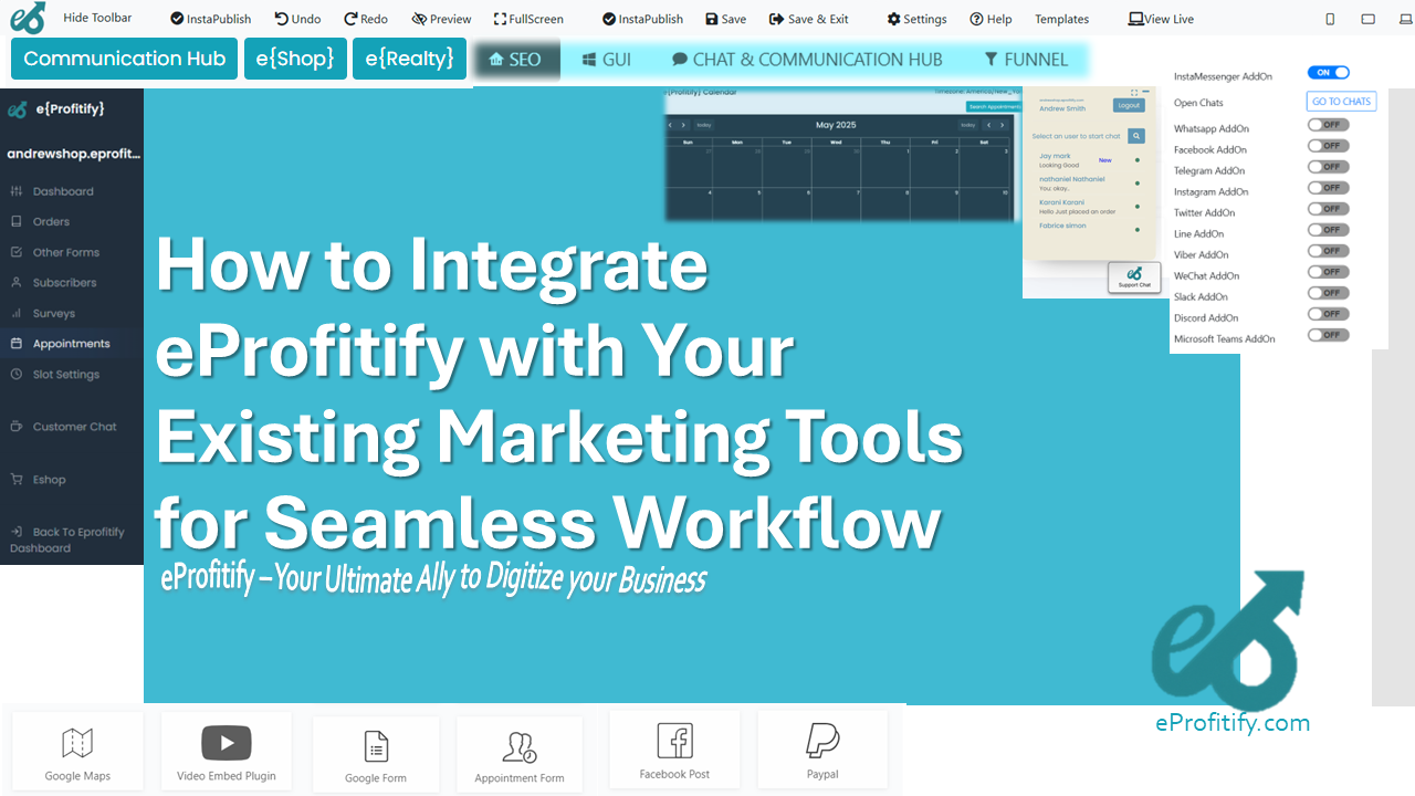 How to Integrate eProfitify with Your Existing Marketing Tools for Seamless Workflow
